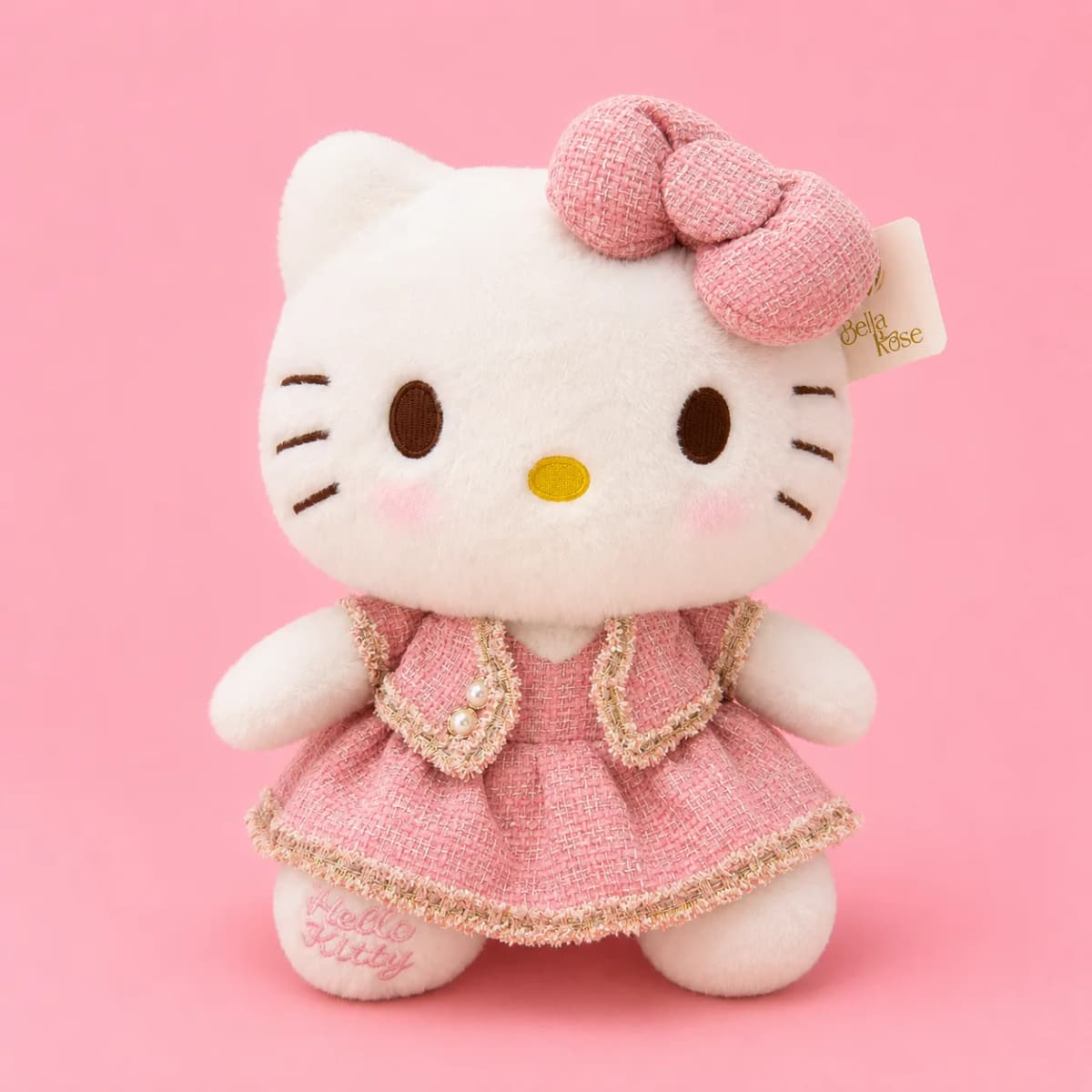 HELLO KITTY VESTIDO BORDADO ELEGANTE