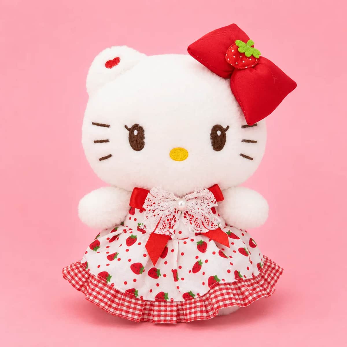 HELLO KITTY VESTIDO FRESAS