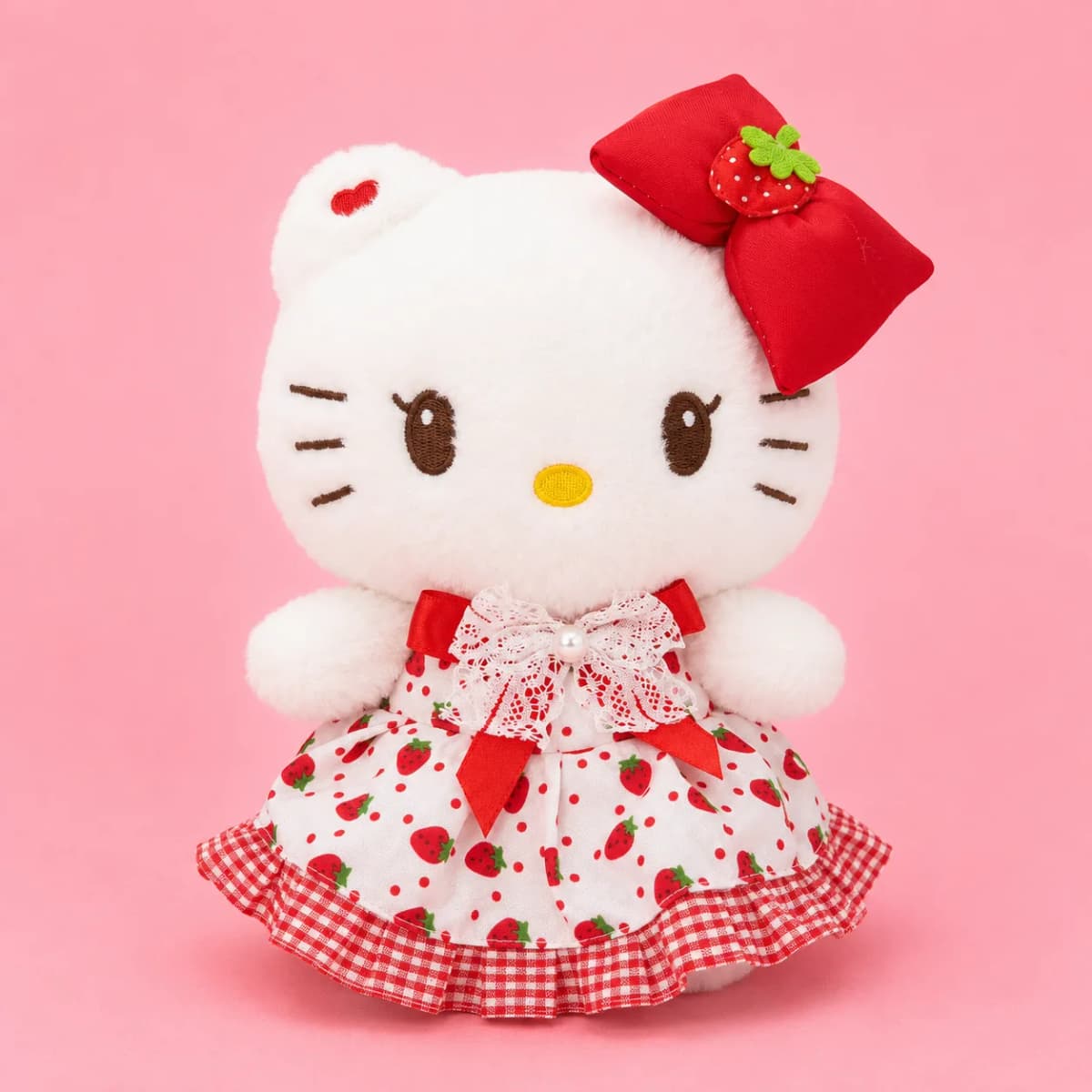 HELLO KITTY VESTIDO FRESAS