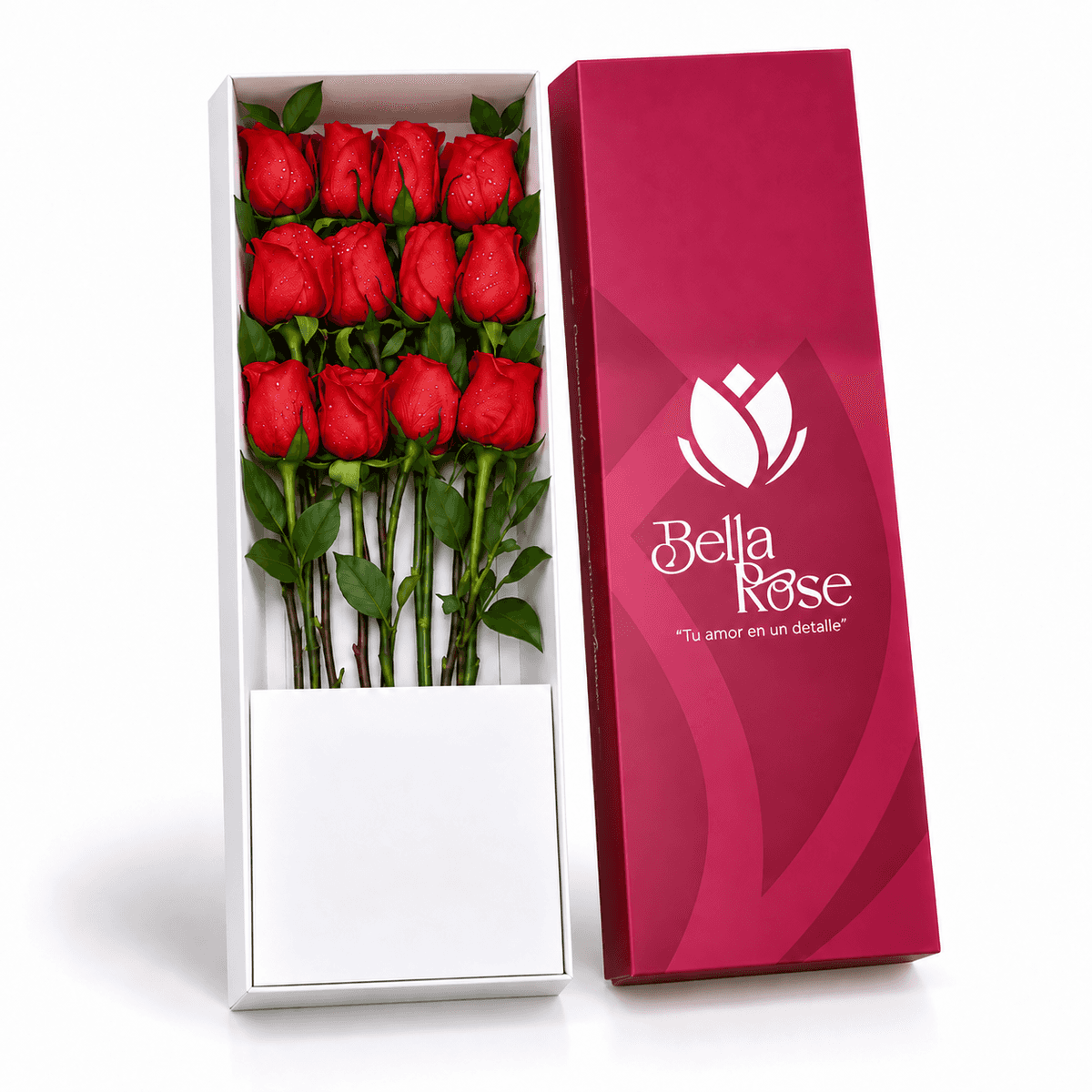 CAJA 12 ROSAS PREMIUM