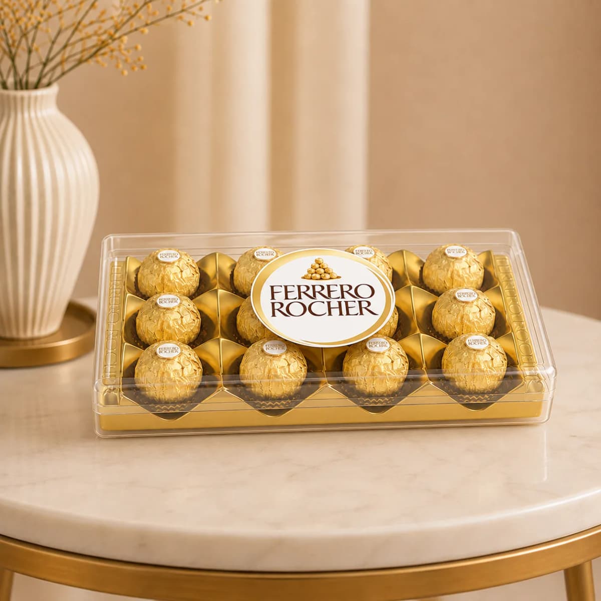 Ferrero rocher acrílico 12und
