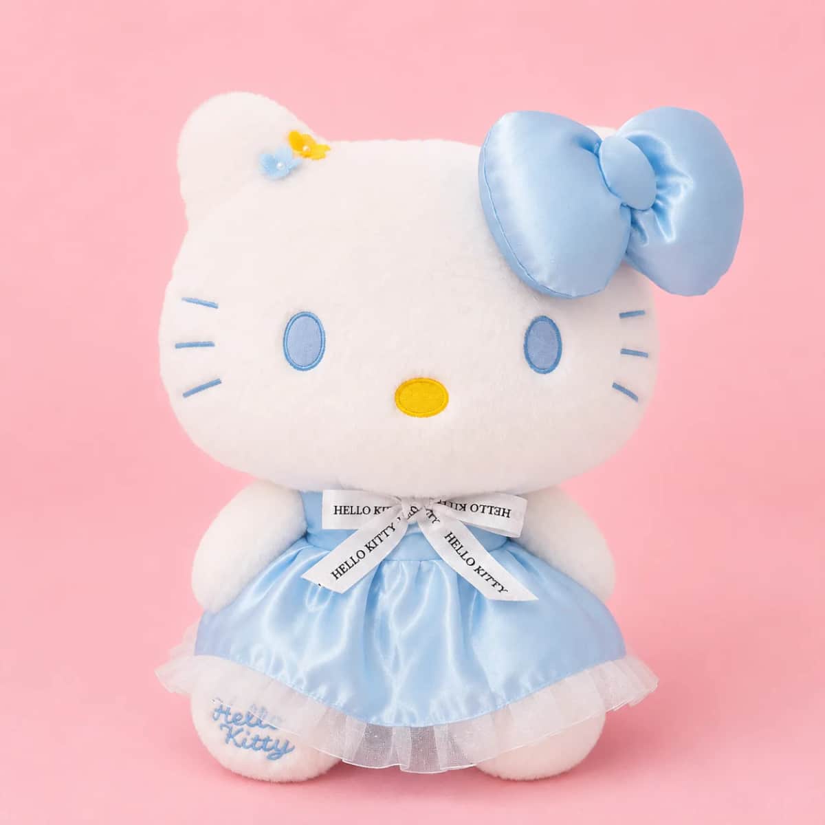 HELLO KITTY VESTIDO CELESTE ELEGANTE