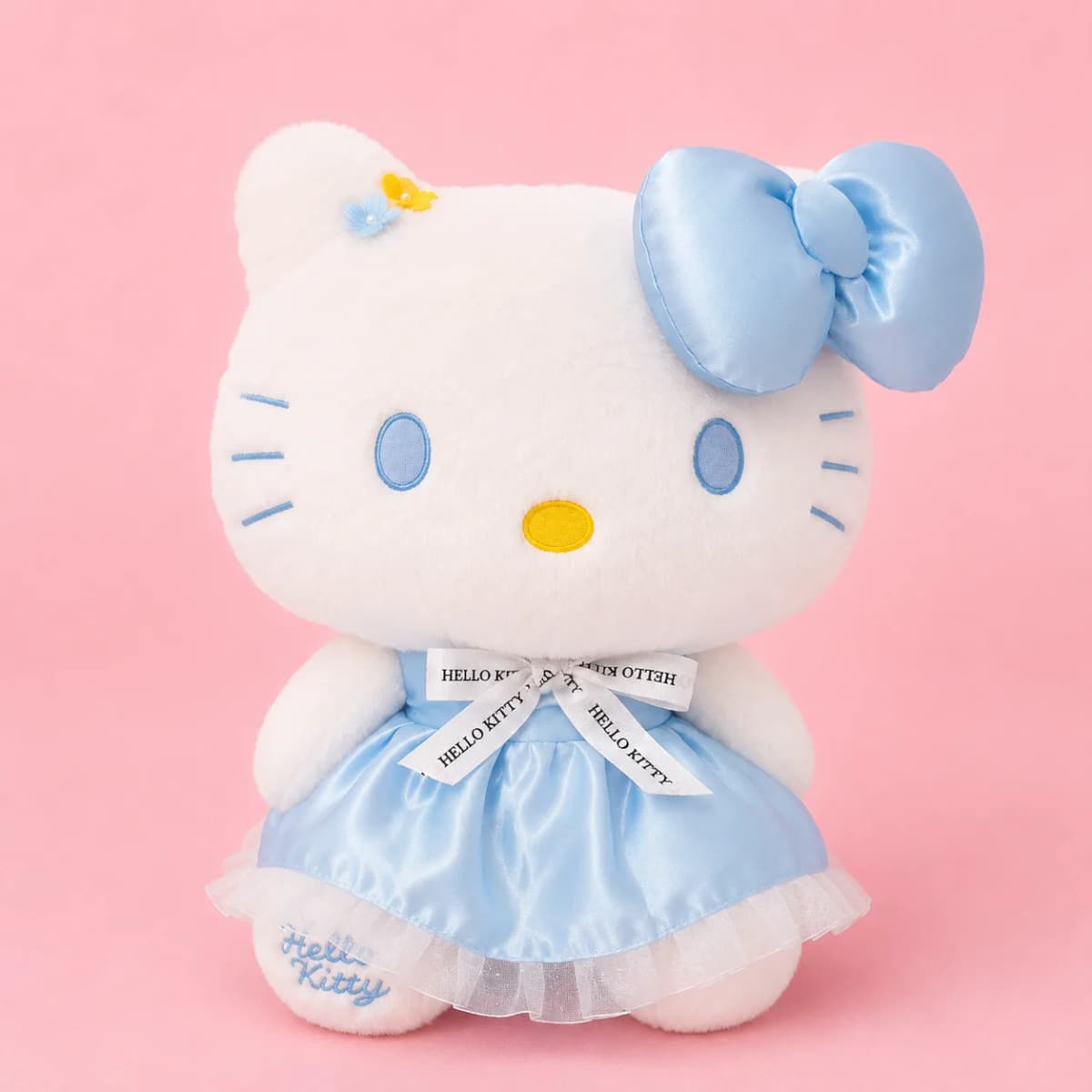 HELLO KITTY VESTIDO CELESTE ELEGANTE