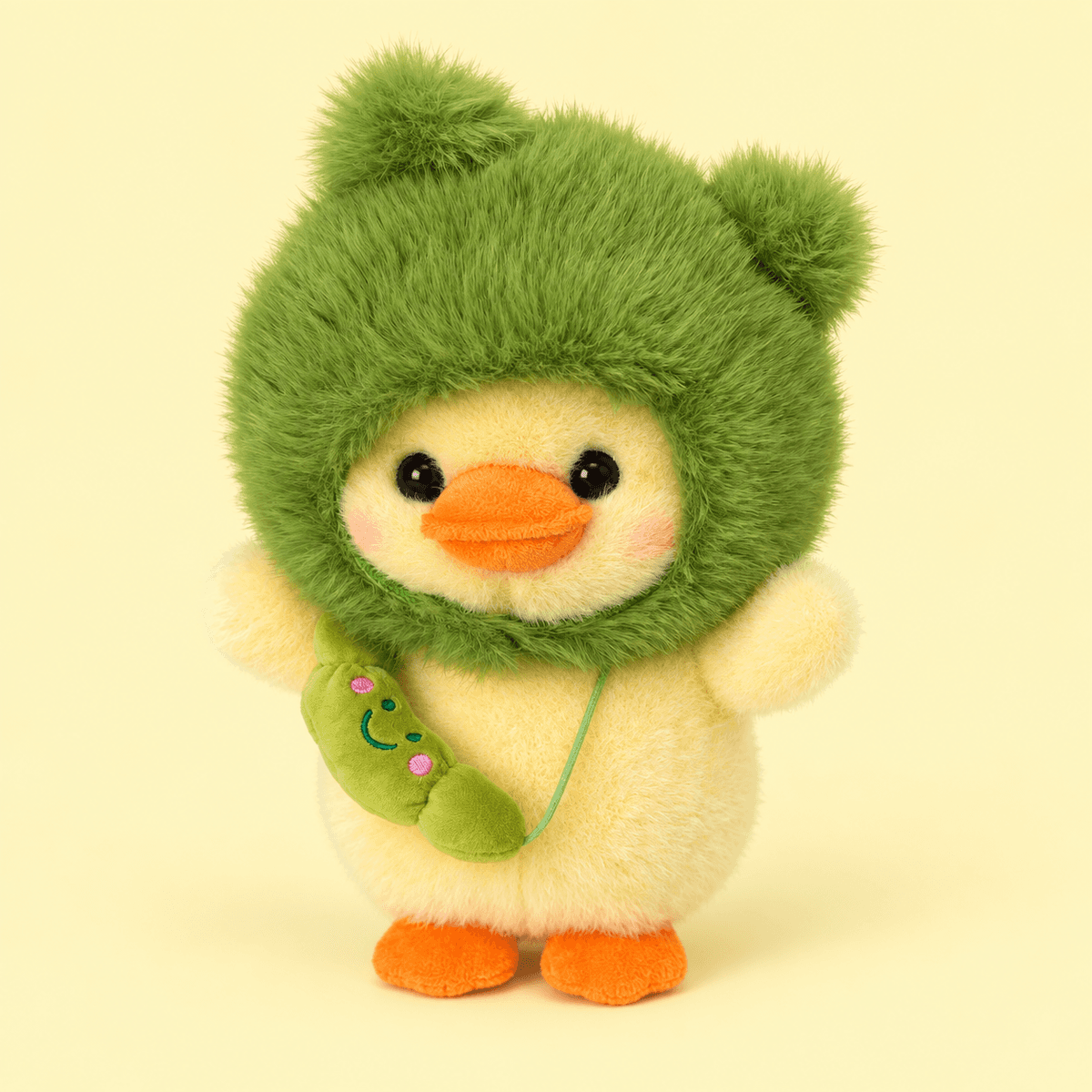 PATO CON GORRA VERDE