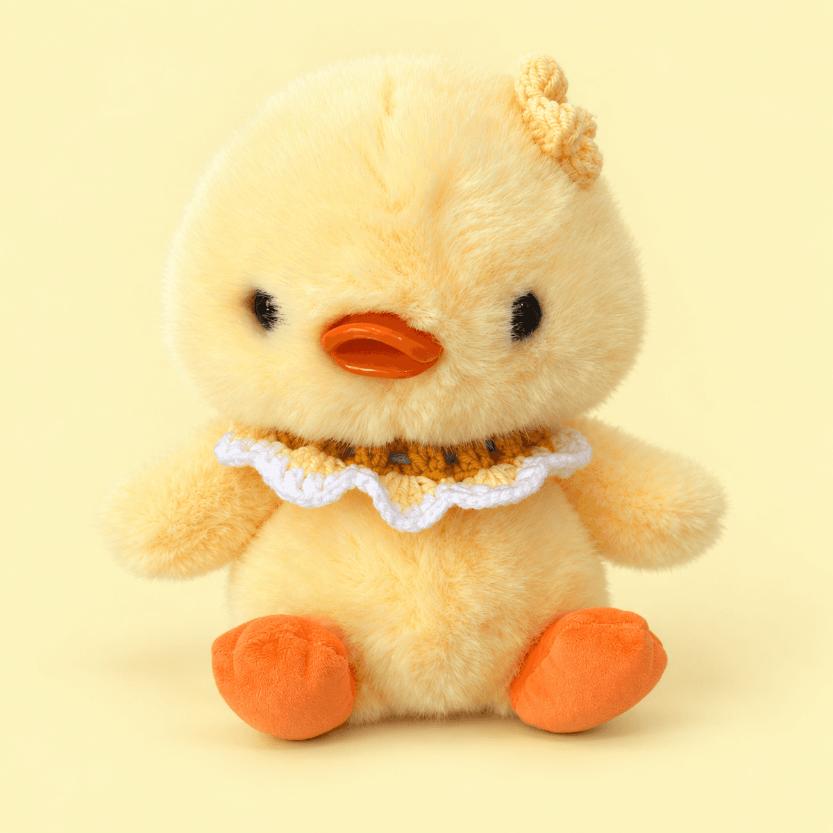 PATITO CON ACCESORIOS A CROCHET