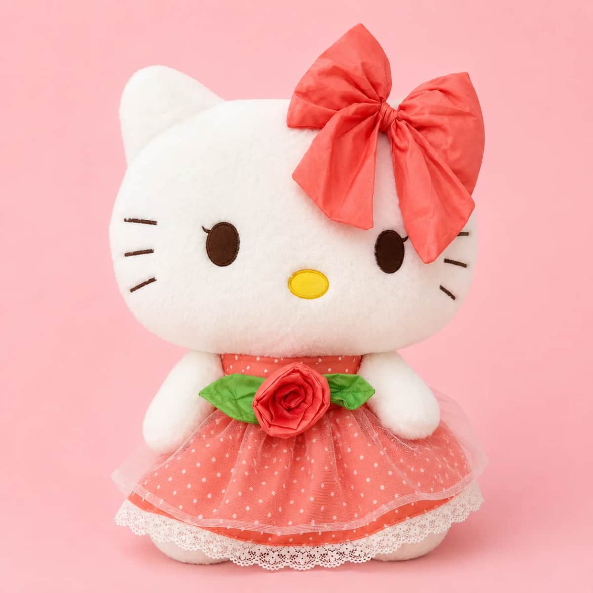 HELLO KITTY VESTIDO NARANJA