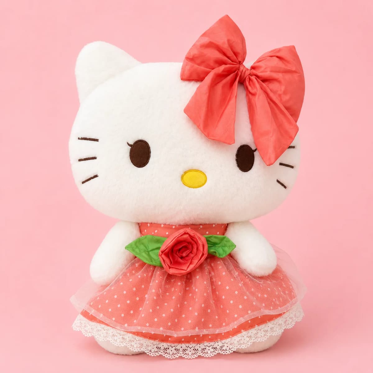 HELLO KITTY VESTIDO NARANJA